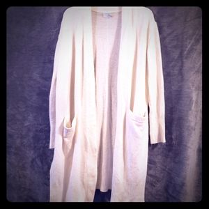 4/$20 Time and Tru cardigan/duster XL